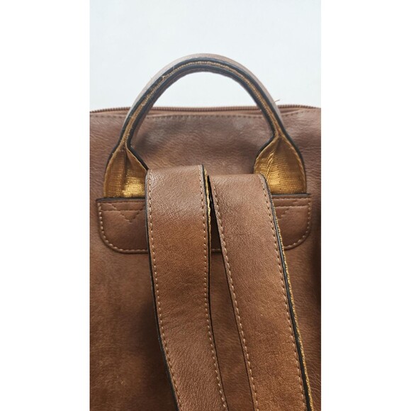 CLUCI Backpack Purse Womens One Size Brown PU Leather Tassel Anti-Theft Vegan - Picture 9 of 16